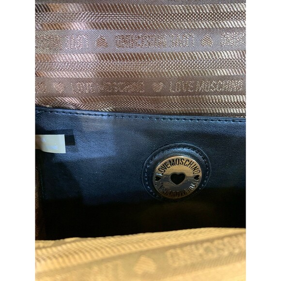 Love Moschino Vegan Red Mini Backpack NWOT - Picture 9 of 10